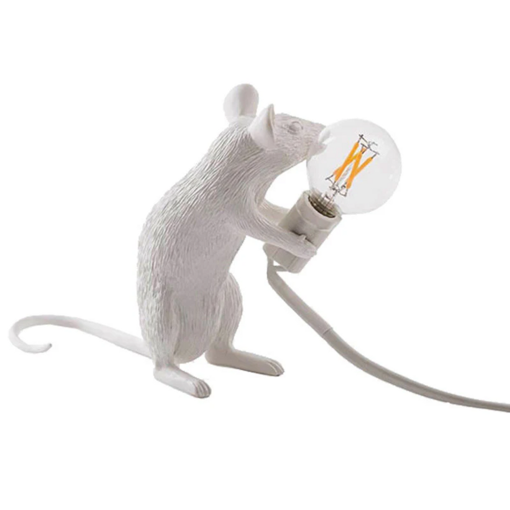 MiraMouse Nachtlicht Schreibtischlampe mit Harz-LED-Akzent für Schreibtische