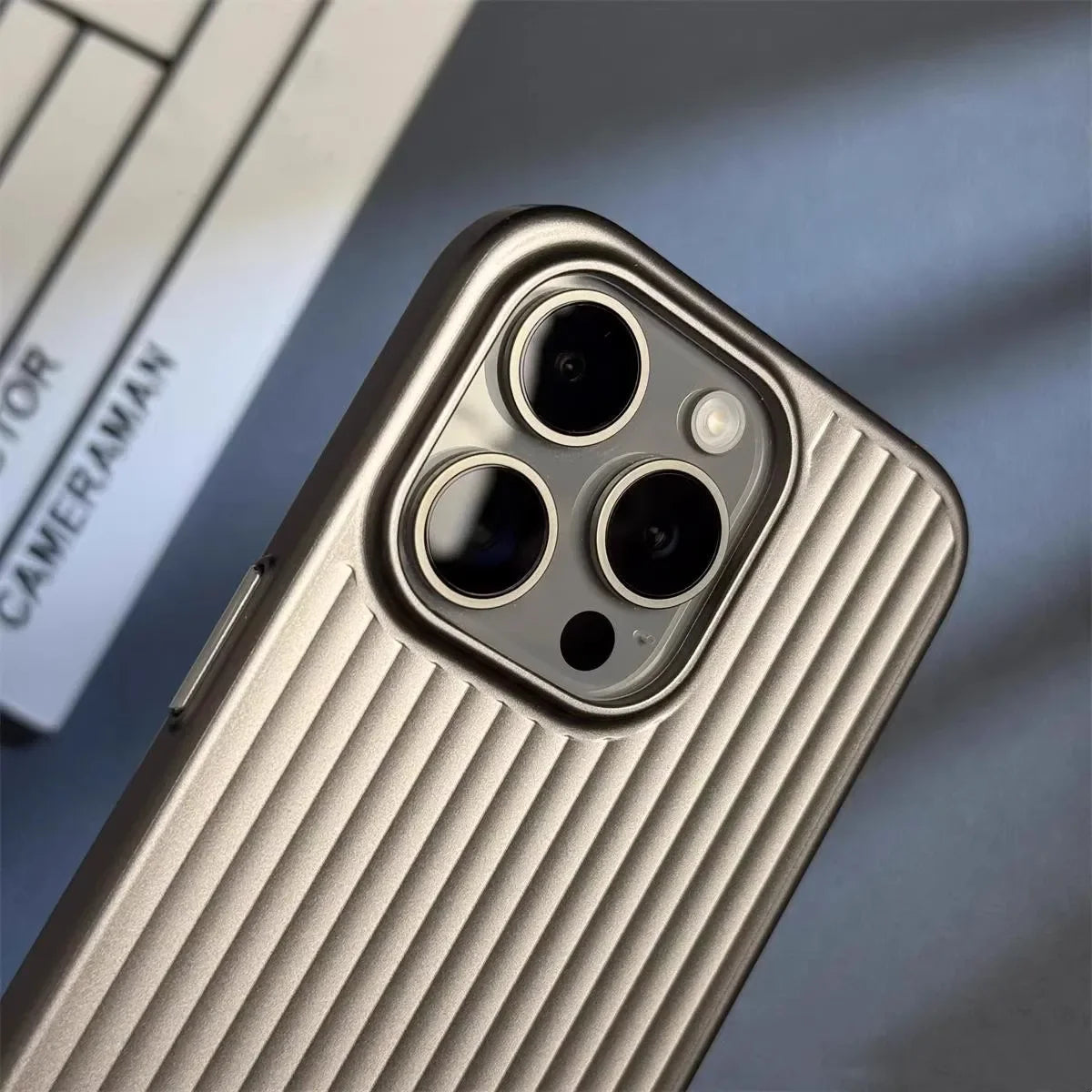 ApexGuard Slim iPhone Case — Ridged Grip Texture, Shock-Absorbent Drop Protection