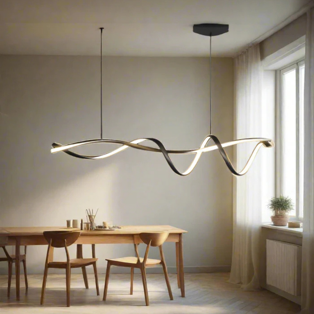LyraLux Moderne LED Pendelleuchte für die Beleuchtung des Esstisches