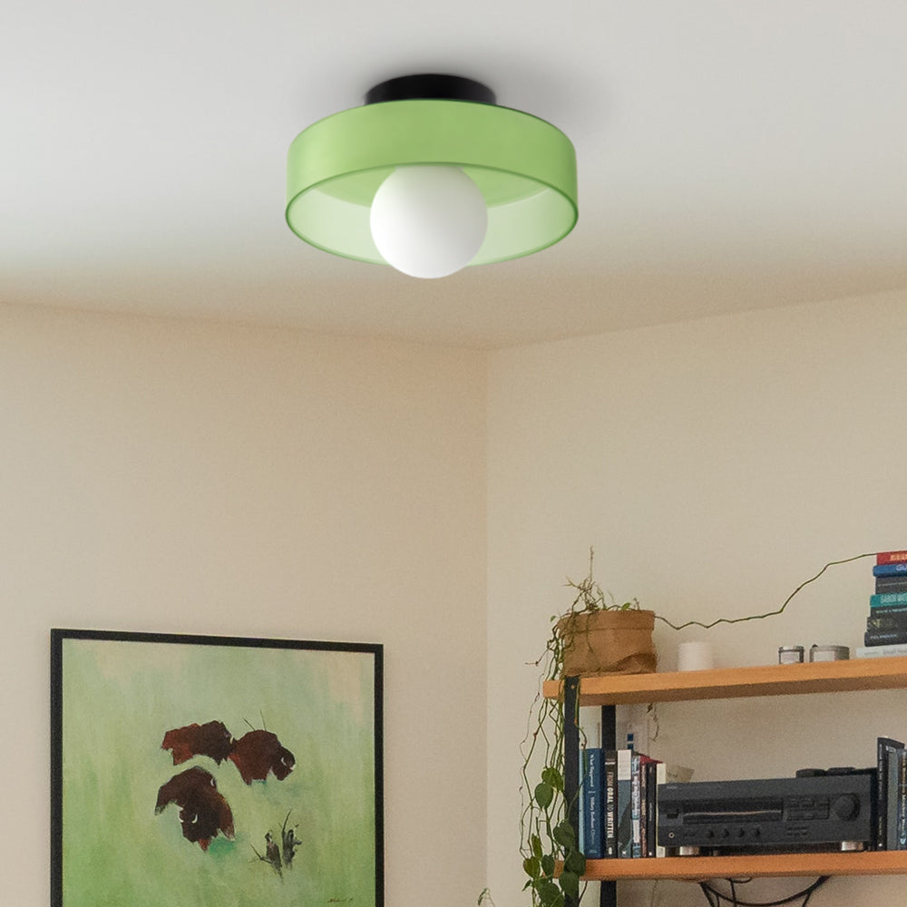 Plafoniera rotonda moderna — lampada decorativa elegante