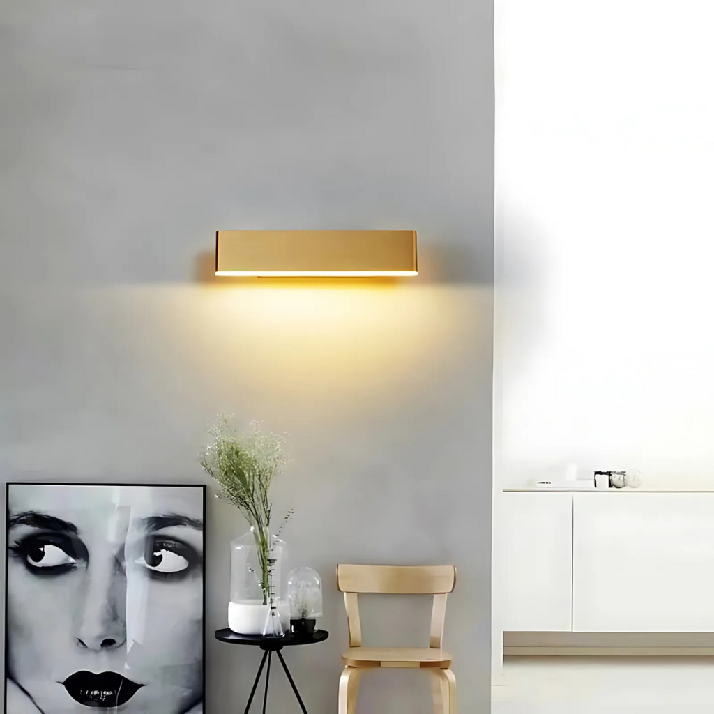 Aurelo LED Wall Light With 360 Degree Swivel Head For Living Rooms