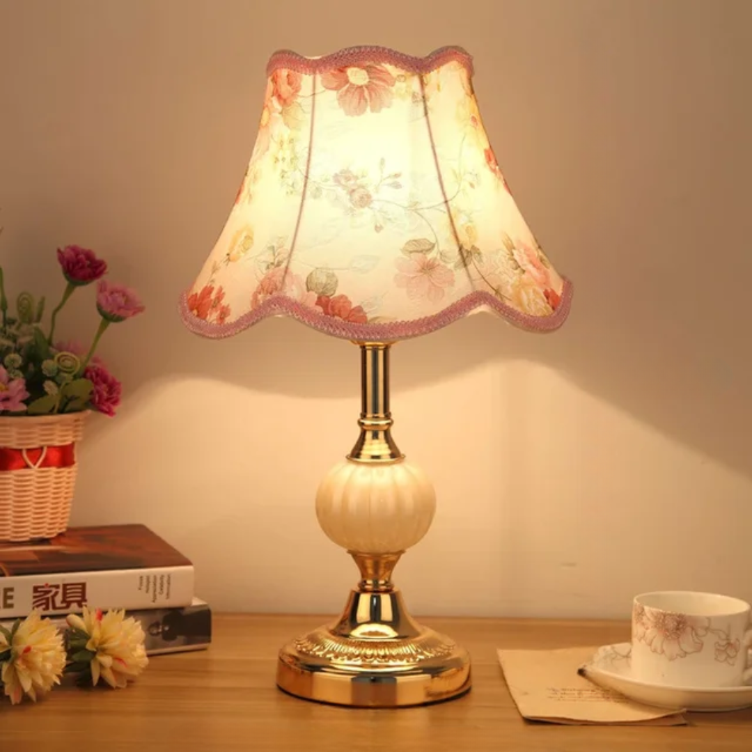 Nordelra Vintage Nordic Table Lamp For Cozy Living And Study Rooms