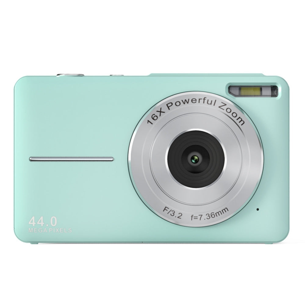 Pro Vlogging Camera — 44MP, 1080P, 16x Zoom, Compact & Rechargeable
