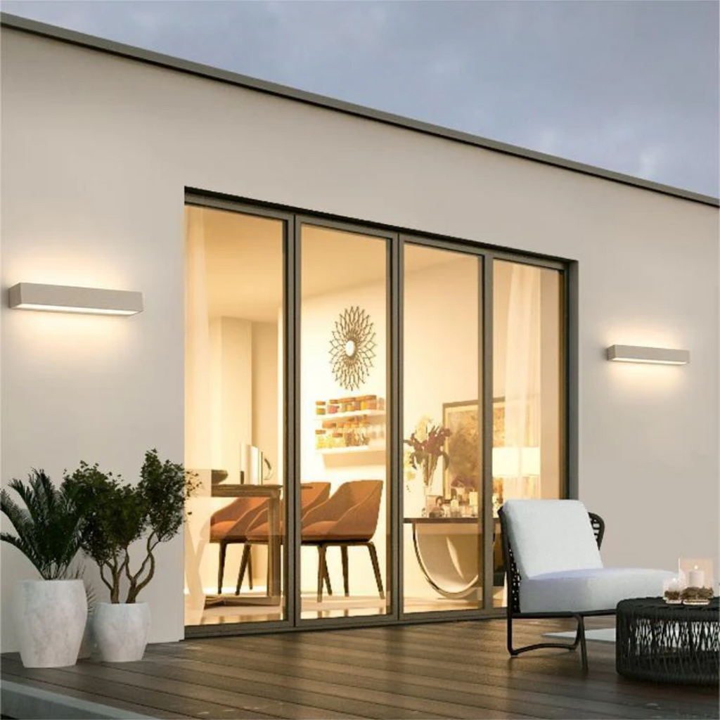 AstraLume Contemporary Exterior LED Wall Light for Gardens and Facades