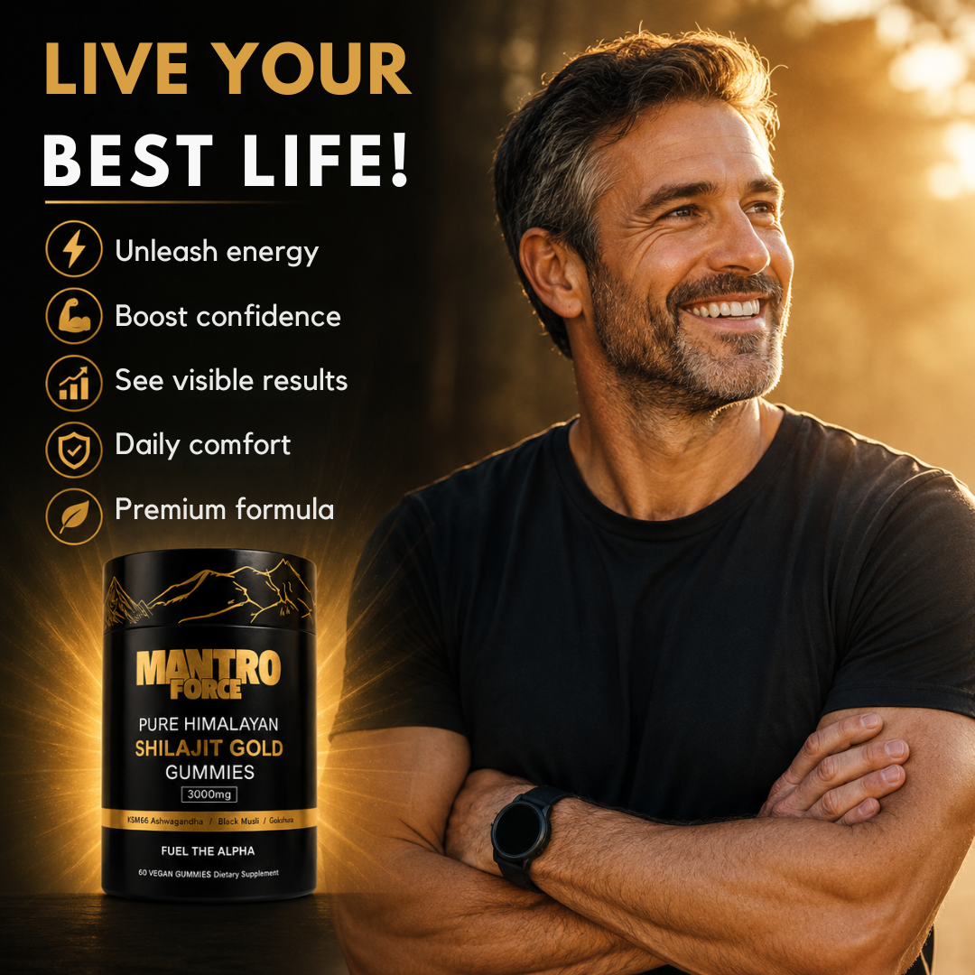 Premium Shilajit Gummies — Himalayan Extract, Energy & Vitality Support