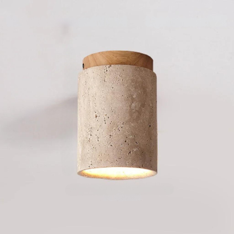 ÉclatPierre Einbauleuchte aus Travertin — Modernes Design