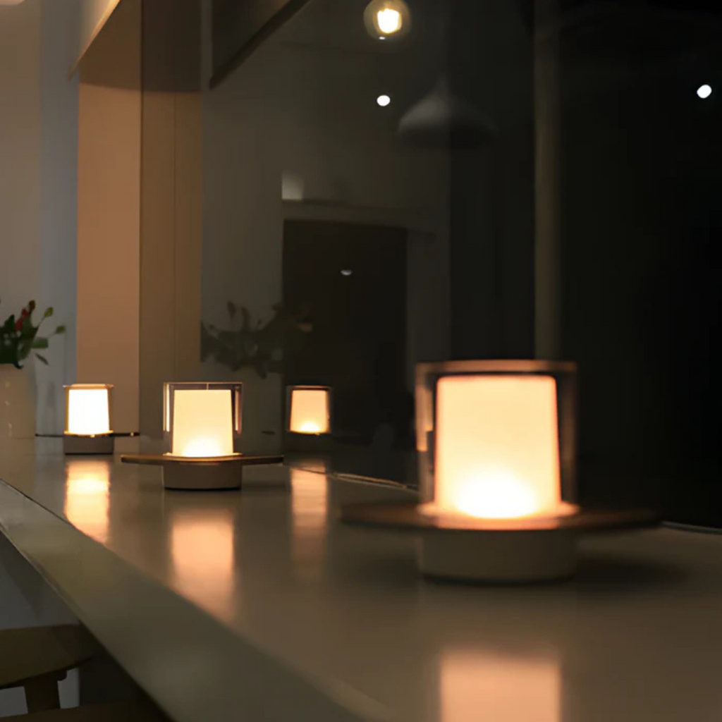 Auralis Cordless Table Lamp With Dimmable LED Light And Rechargeable