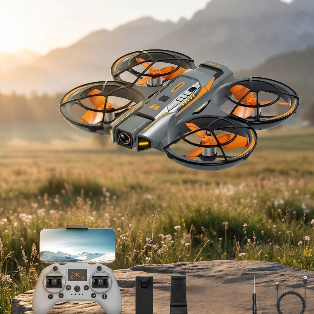 Kompaktní mini dron A21Pro — 8K kamera, GPS navigace