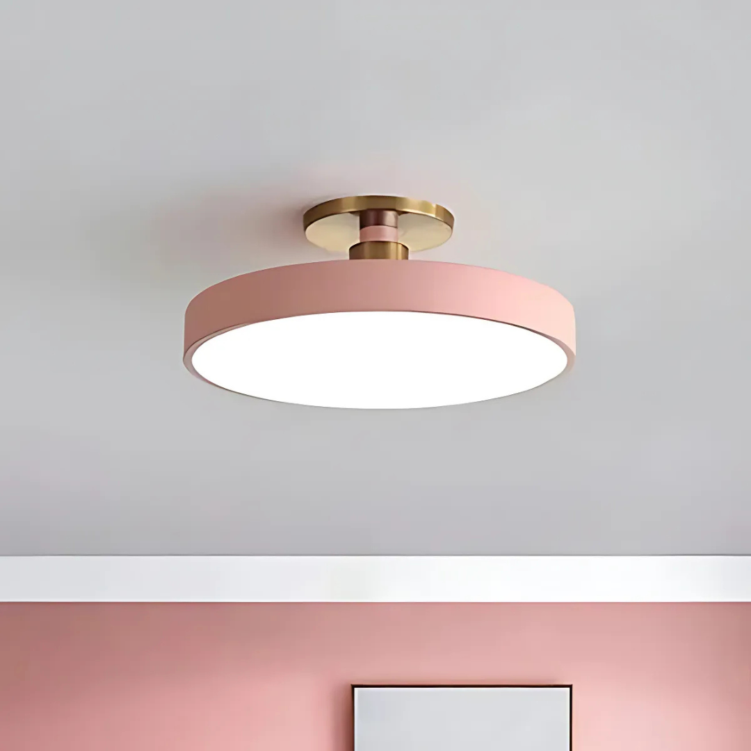 Lorien Nordic Warm Glow Ceiling Light Energy Efficient Illumination