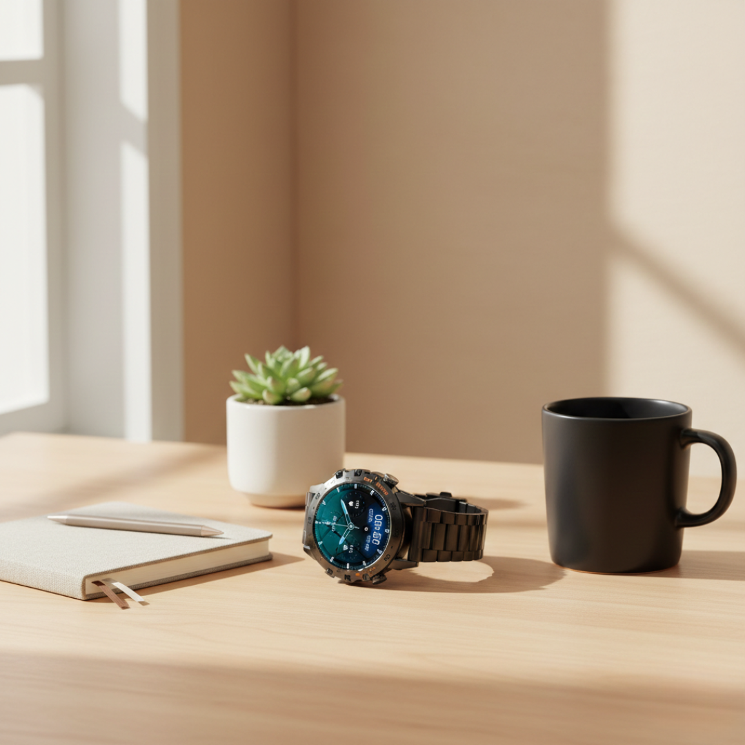Vízálló, strapabíró okosóra — Bluetooth-hívás, 1.39 hüvelykes érintőképernyő