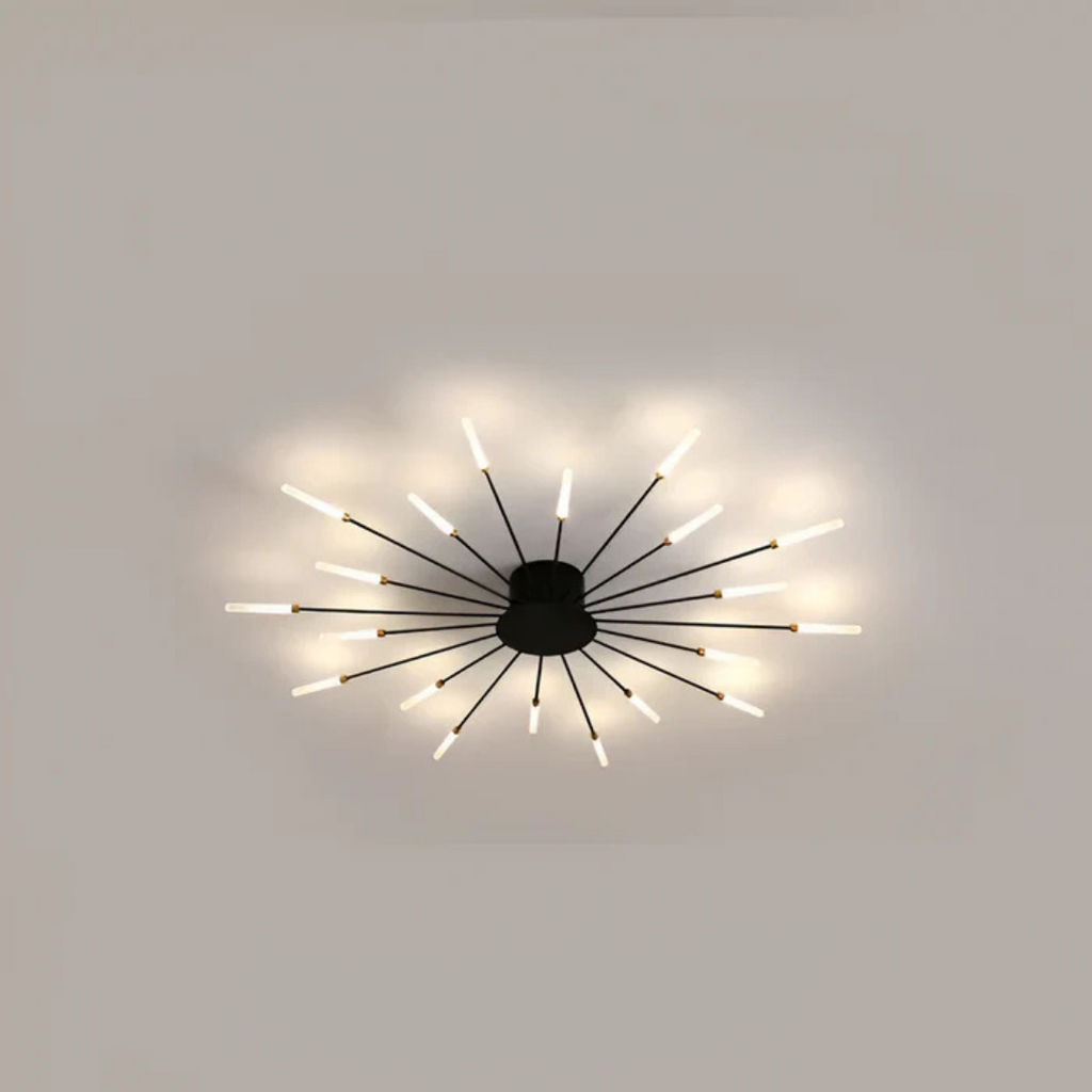 OrionSpiral Sleek Ceiling Light With Luxury LED For Living Room