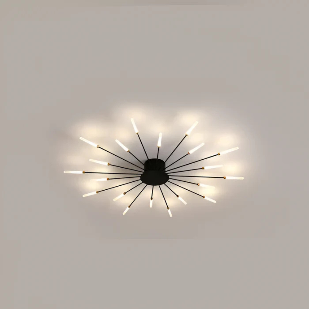 OrionSpiral Sleek Ceiling Light With Luxury LED For Living Room
