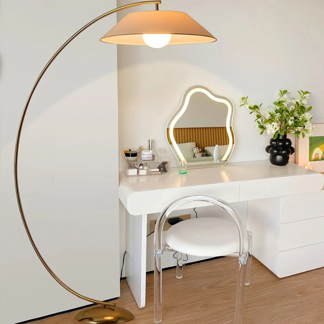 Luminara Stehlampe mit gemütlicher Ambientebeleuchtung für Wohnräume