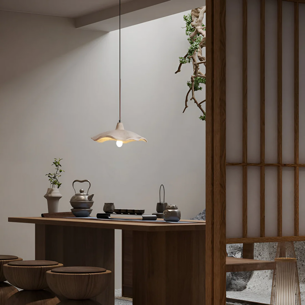 Nolara Wabi-Sabi Concrete Pendant Light For Dining Table