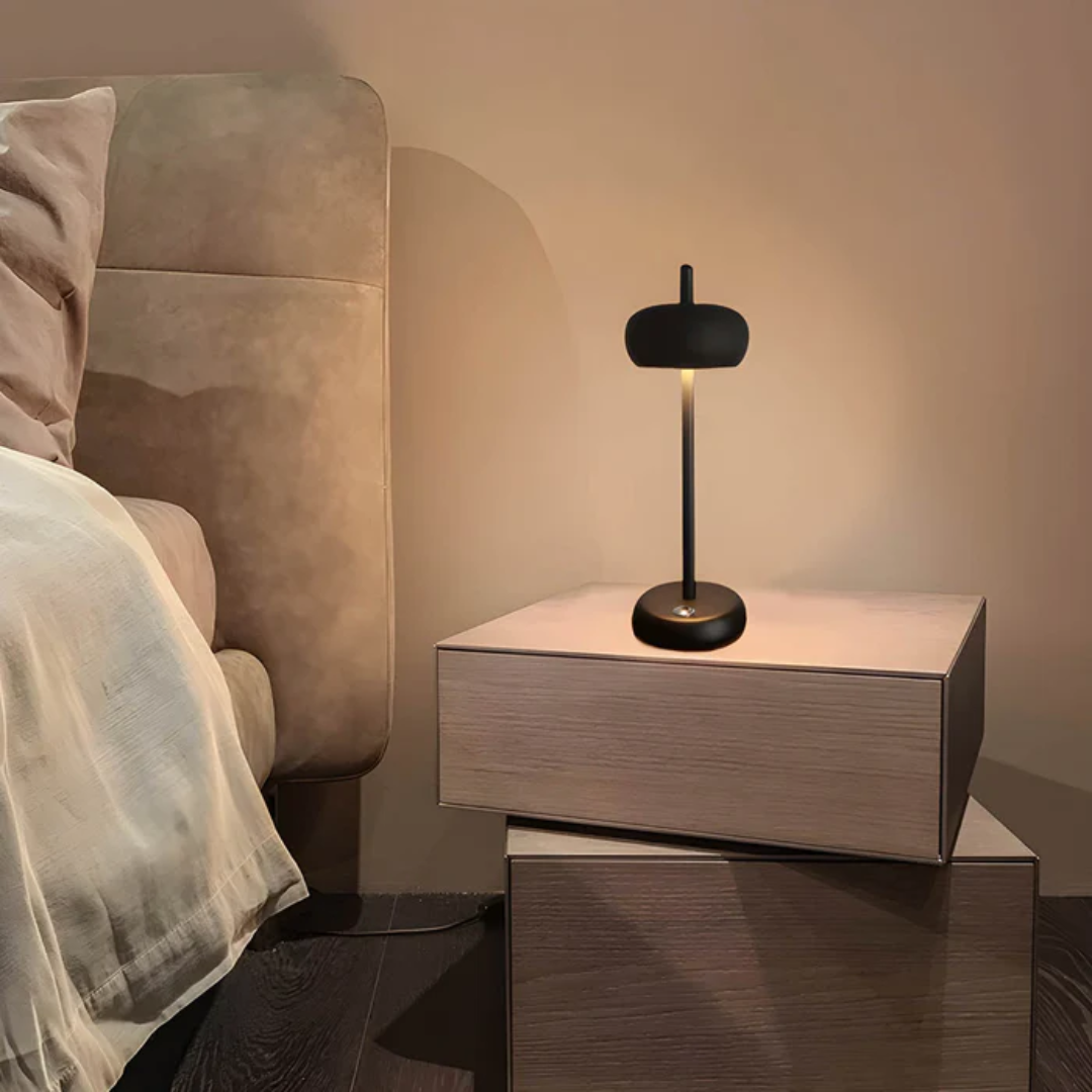 Alera Modern Ambient Wireless LED Table Lamp And Night Light