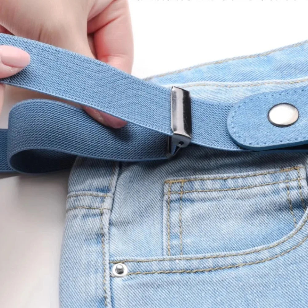 Adjustable Elastic Invisible No Buckle Belt | Filindra