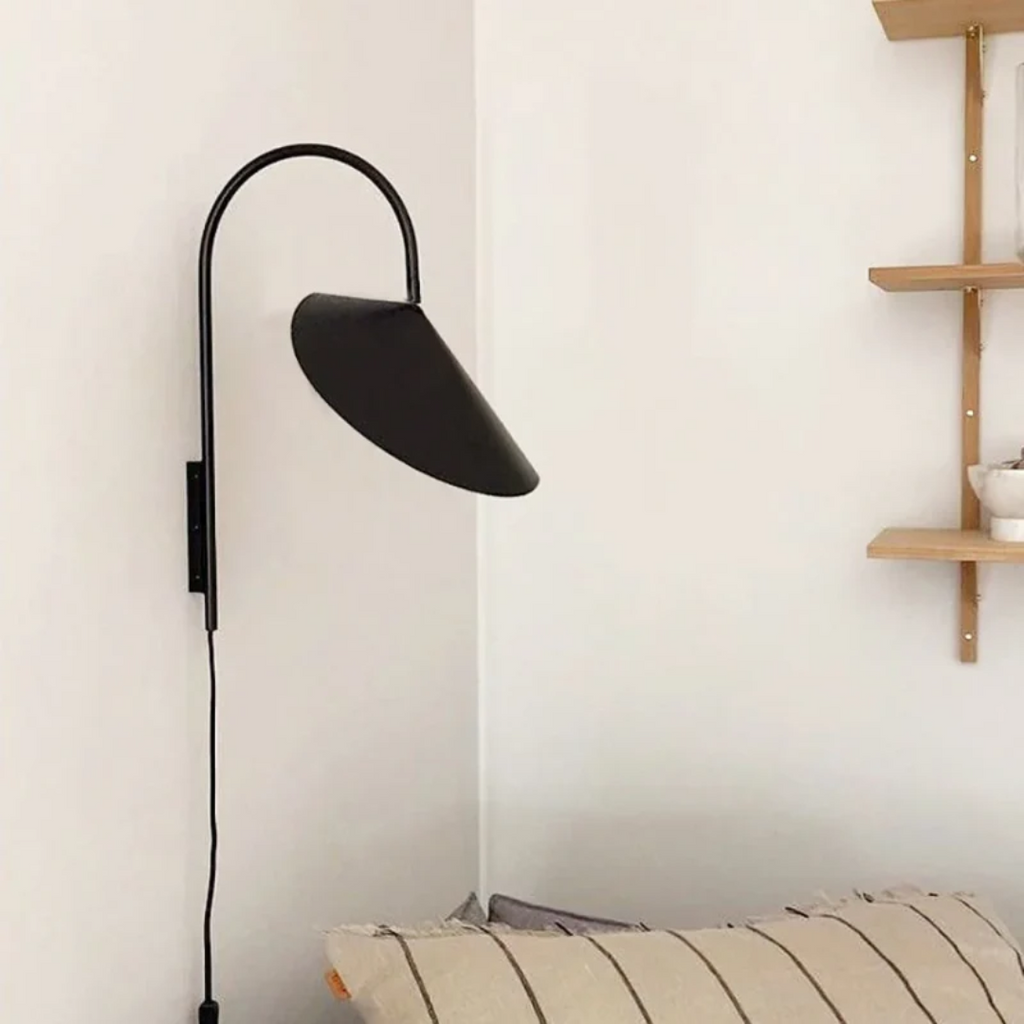 Quell Tilting Shade Wall Light For Bedroom And Living Room