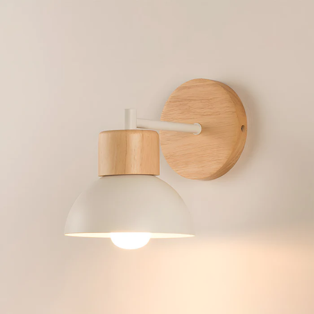 SylvaWood Wall Light For Bedroom, Living Room, And Kitchen