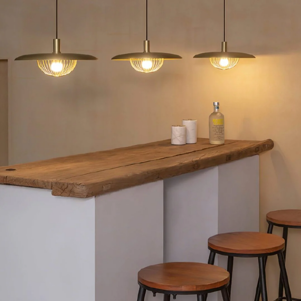 Kestrel Minimalistische Pendelleuchte für Essbereiche und Wohnzimmer