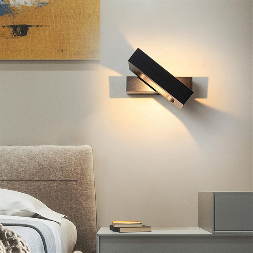AureaLux 360 Degree Rotating LED Wall Light For Living Rooms