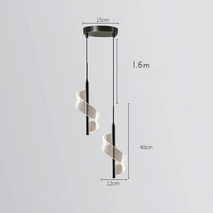 Aeris Lumina Pendant Light With LED For Dining Rooms And Living Spaces