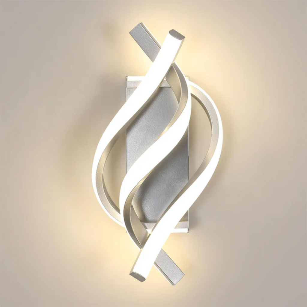 LumaAero Contemporary Aluminum Wall Light For Living Rooms