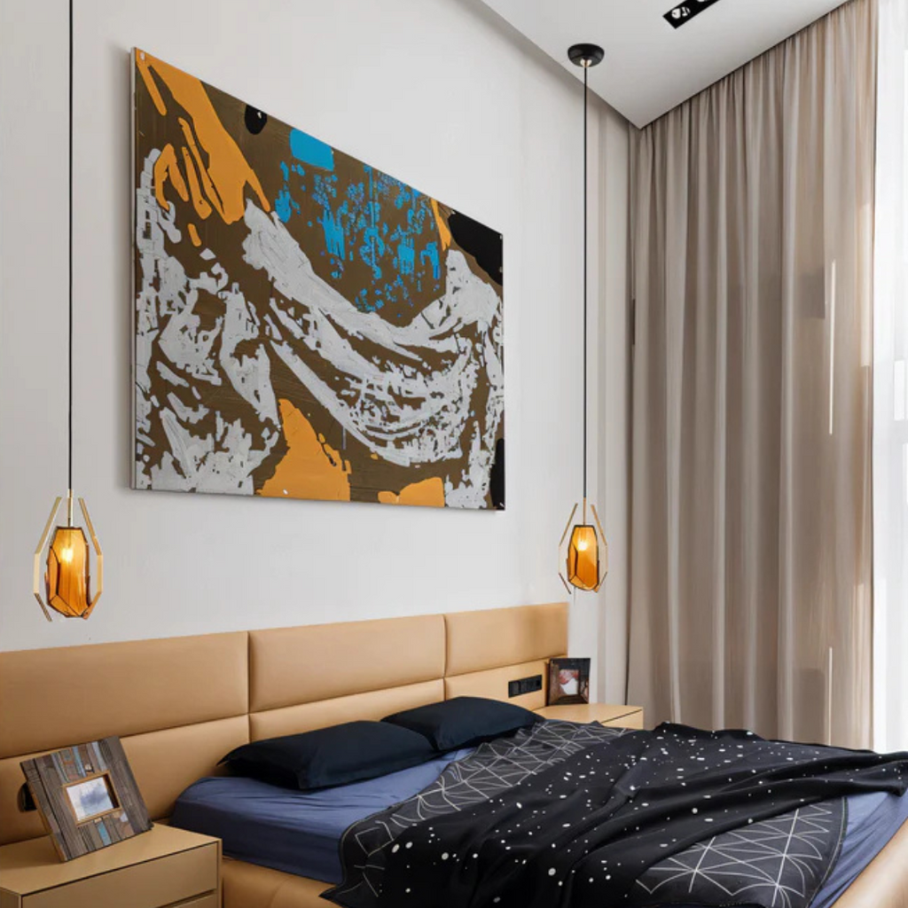Lyvera Glas Pendelleuchte für Esszimmer Beleuchtung