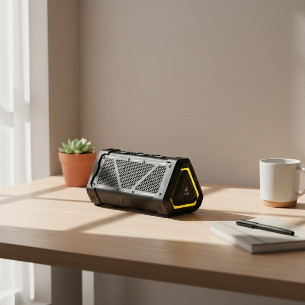 MLOVE P3 Outdoor-RGB-Bluetooth-Lautsprecher - Kompaktes Design, leistungsstarker, verzerrungsfreier Klang