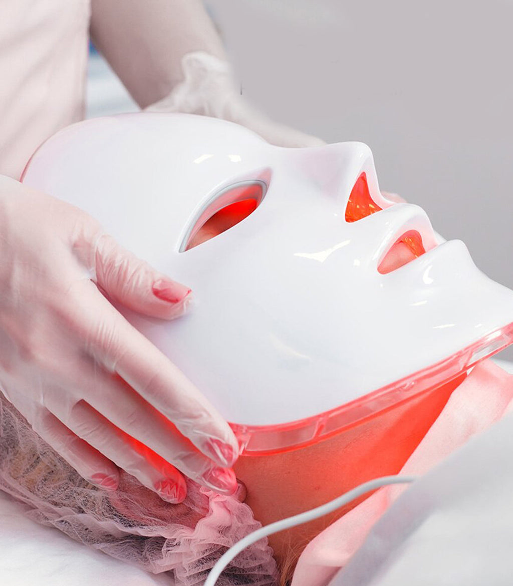Vrimlo 7-Color LED Therapy Mask for Smoother Skin