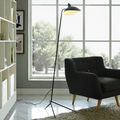 Aerislo Floor Lamp Featuring Adjustable Arms In Minimalist Black
