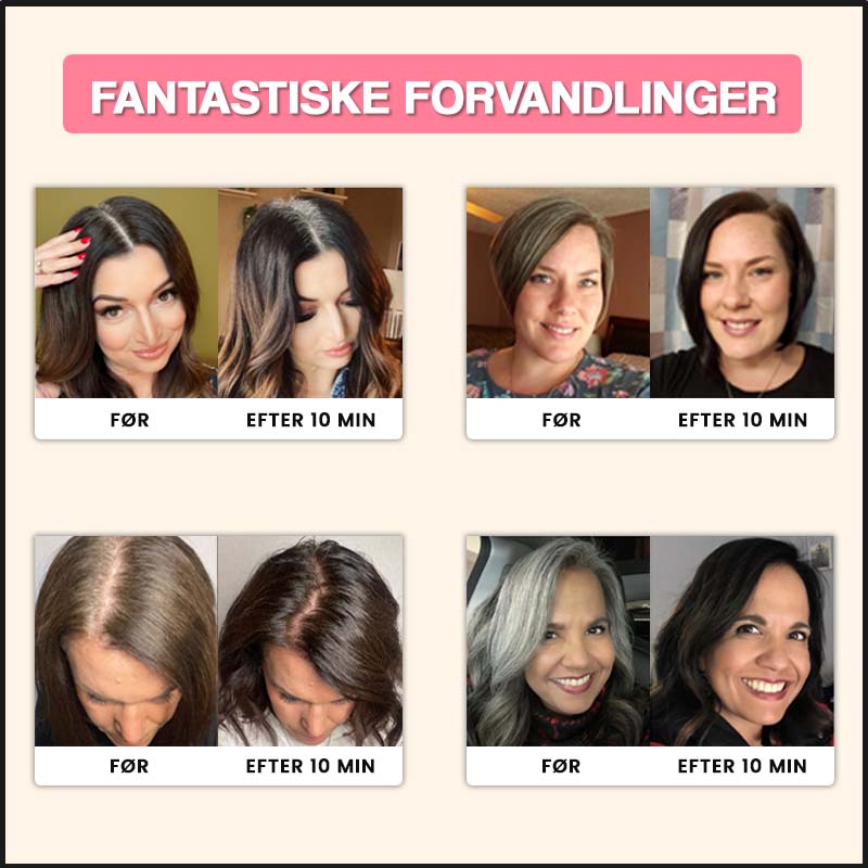 白髪の根元を隠す10分間速染めヘアカラーウォッシュ