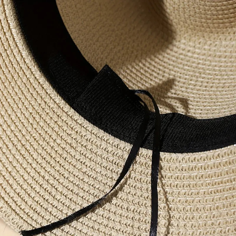 Handgewebter ecuadorianischer Panamahut — Leichter Fedora-Stil