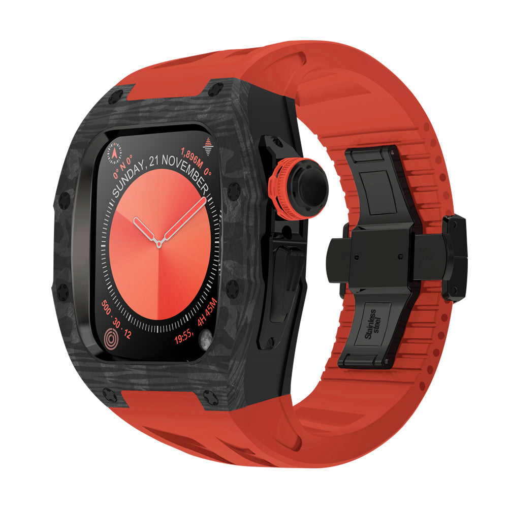 RM7013 Carbon Fiber Retrofit Case Kit for Apple Watch S10