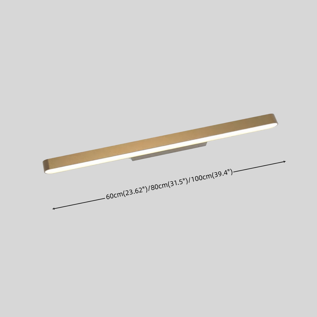 Minimalist Brushed Stainless Steel Wall Lamp -- Copper/Chrome/Black for Outdoor - Flindria