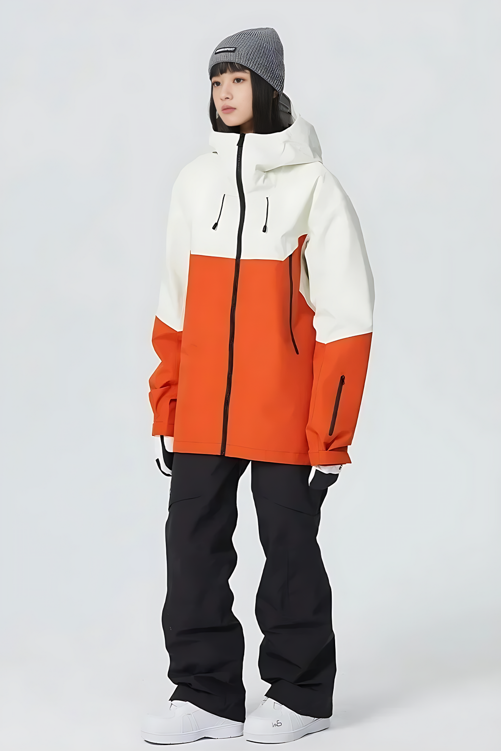 Unisex-Skijacke F2 mit Isolierung – winddicht, 15000mm wasserdicht