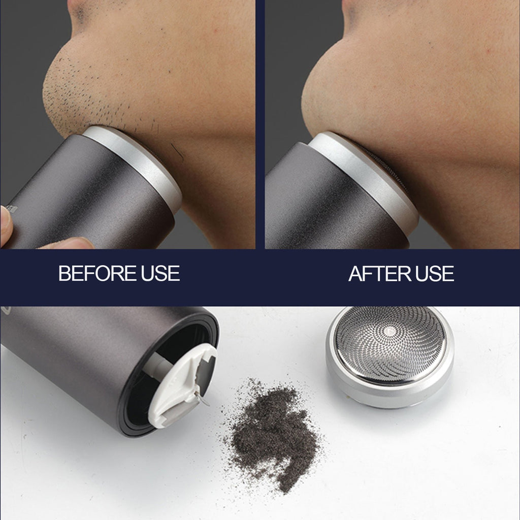 Mini Electric Shaver — Portable Wet & Dry Razor, Clean Finish