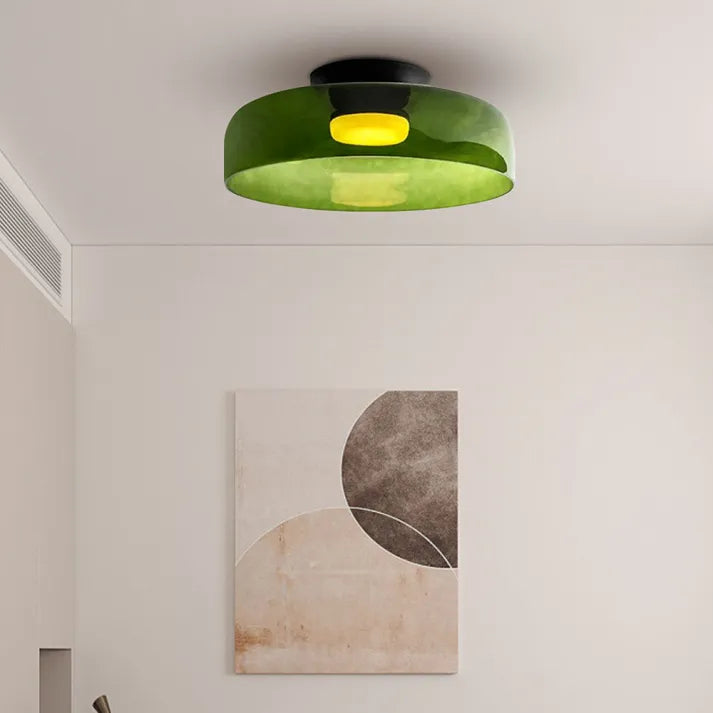 Nordic Lumenweave Statement-Deckenleuchte — Handgefertigter, kunstvoller Schirm