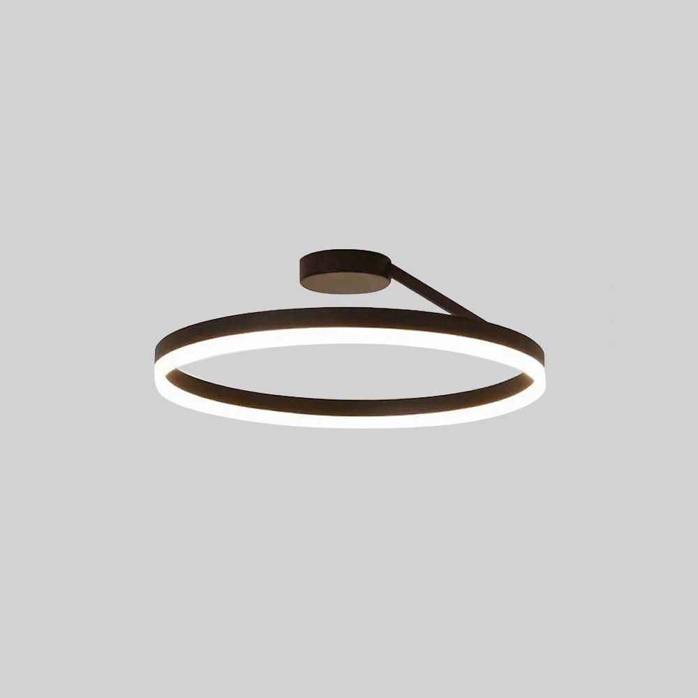 ArishaGlow Elegante LED-Deckenleuchte - Design aus Gold und Metall