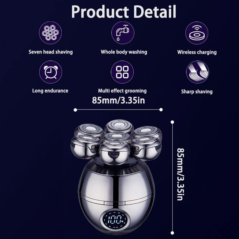 Wireless Electric Head Shaver | Filindra