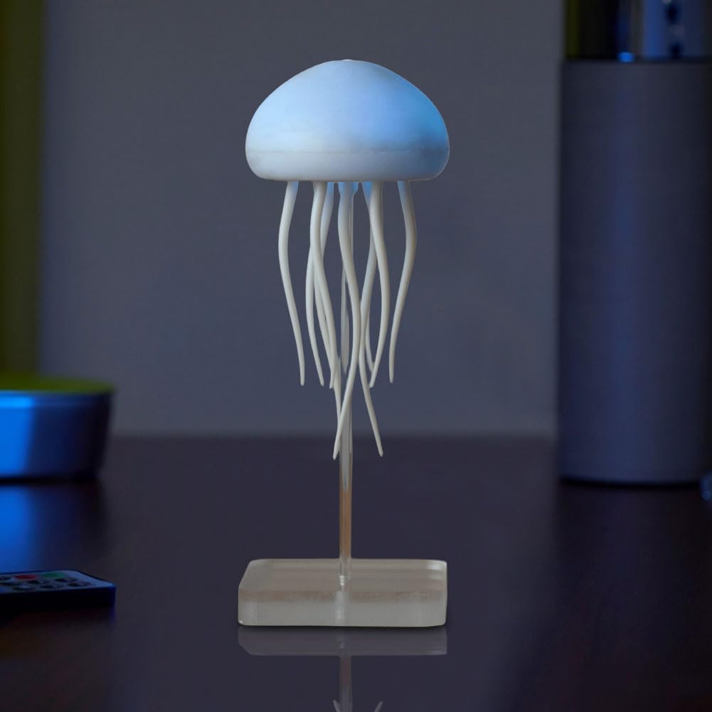 Aurora Glow Floating Jellyfish Lamp — 72-Color LED Mood Light