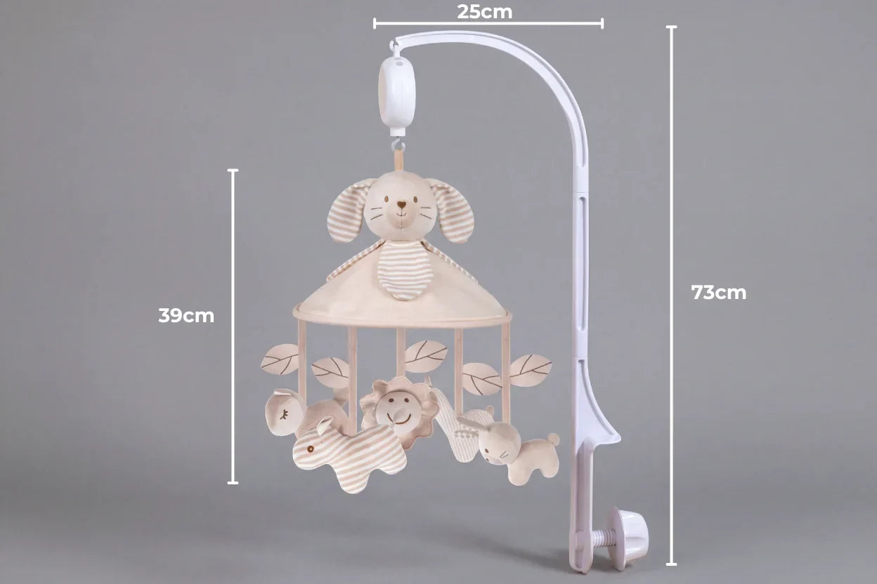 Soothing Wooden Baby Musical Mobile — Support Arm