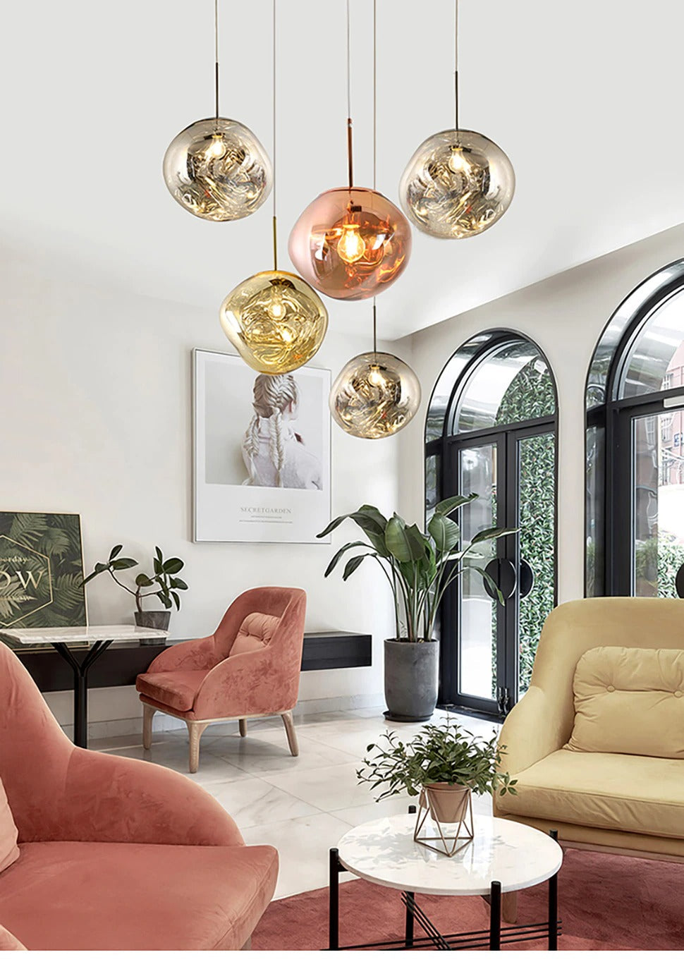 HomeLuxe moderne LED-Pendelleuchte — stilvolle Küchenbeleuchtung