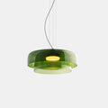 FjordLumen Glass Pendant Lamp — Distinctive Handcrafted Ceiling Light Fixture