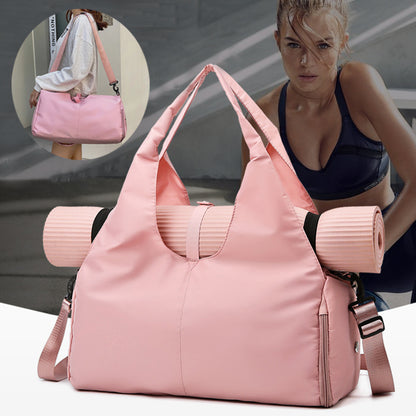 Sac de Sport & Yoga Grande Capacité avec Compartiment Sec/Humide