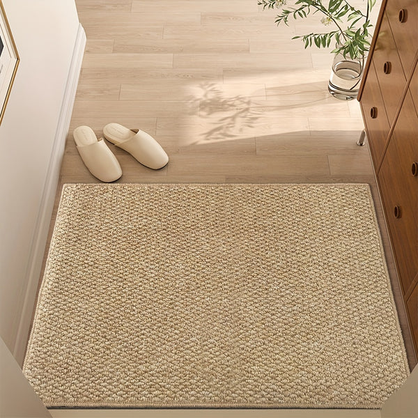 Cleanmat-pehmeä juuttimatto — tyylikäs, likaa hylkivä ovimatto