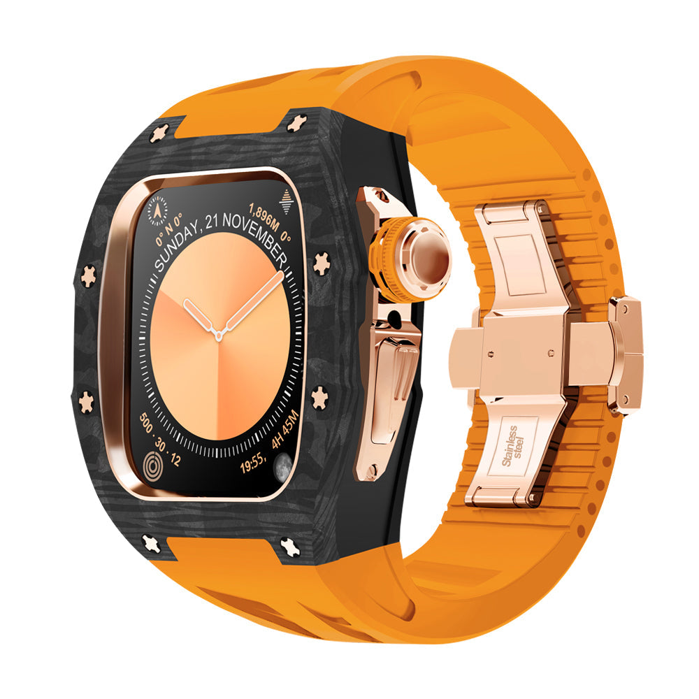 RM7013 Carbon Fiber Retrofit Case Kit for Apple Watch S10