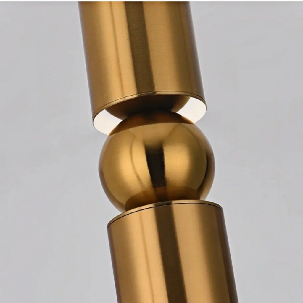 Modern Gold Pendant Light with Soft Warm Glow for Contemporary Interiors - Flindria