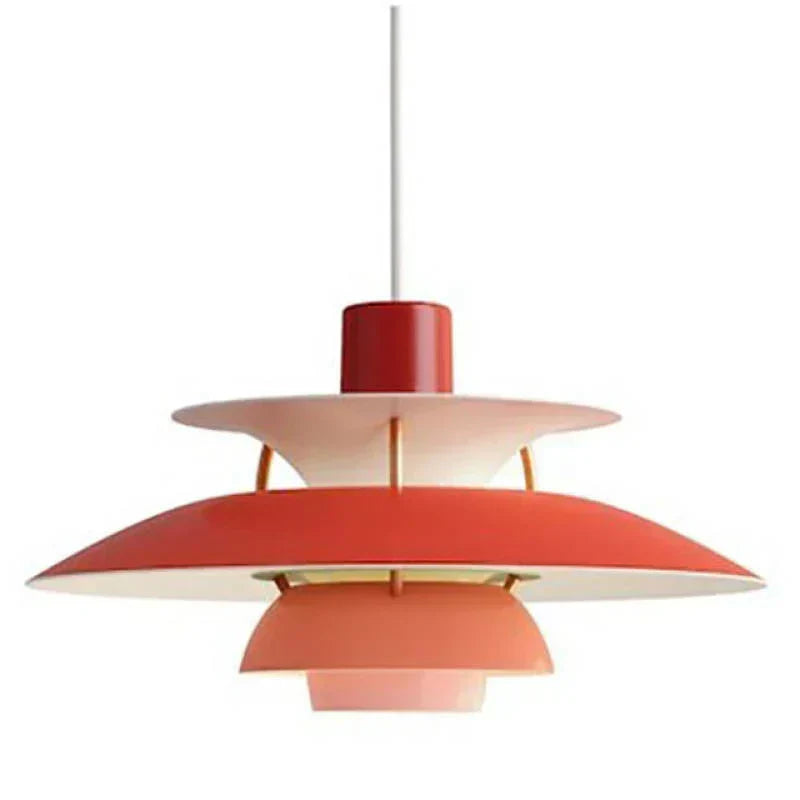 Morandi modern LED-hänglampa — färgglad skärm