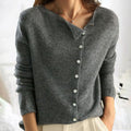 Velice® Strickjacke mit Knopfleiste – kuscheliger Strick zum Überziehen
