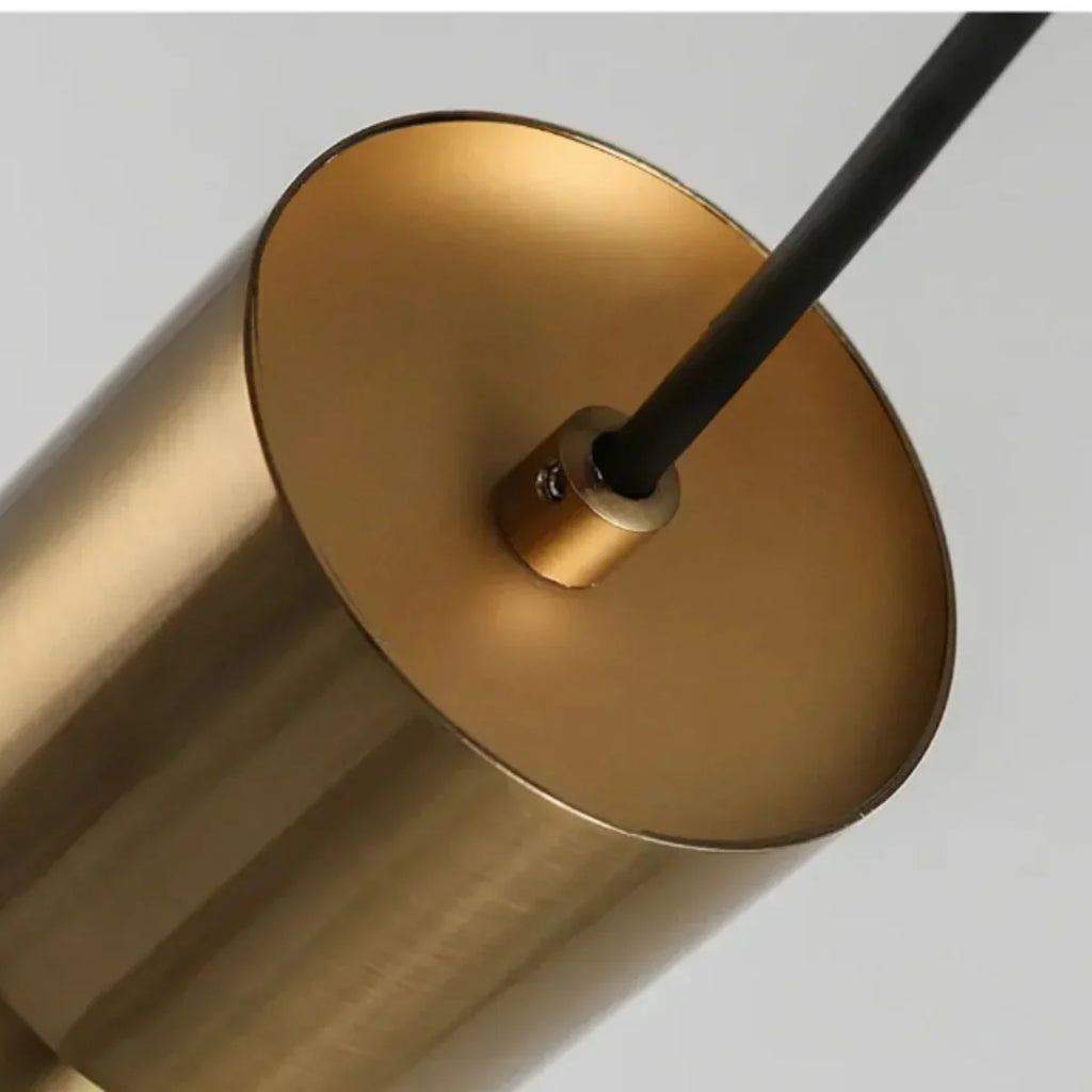 Modern Gold Pendant Light with Soft Warm Glow for Contemporary Interiors - Flindria